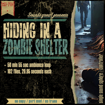 Second Life Marketplace - Sounds Great! Single Controller - Hiding in a